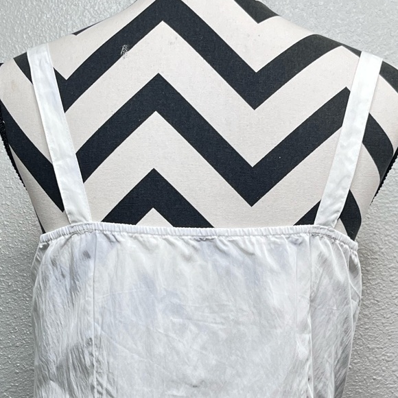 Dainty Cottagecore Sz L Boho Prairie Milkmaid Button Front Crop Top - Picture 5 of 9